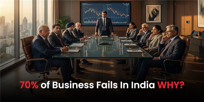 Why 70 percent of business transformations fail in India – corporate leaders discussing strategy and performance metrics